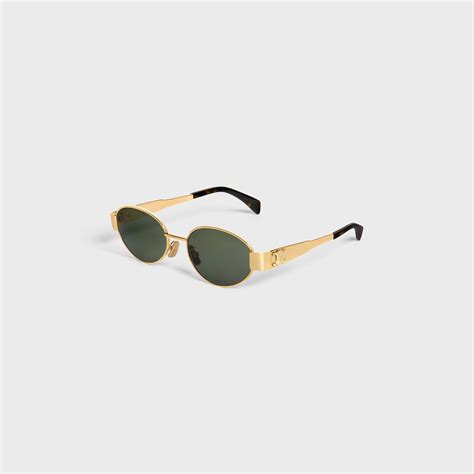 celine sunglasses metal gold|most popular Celine sunglasses.